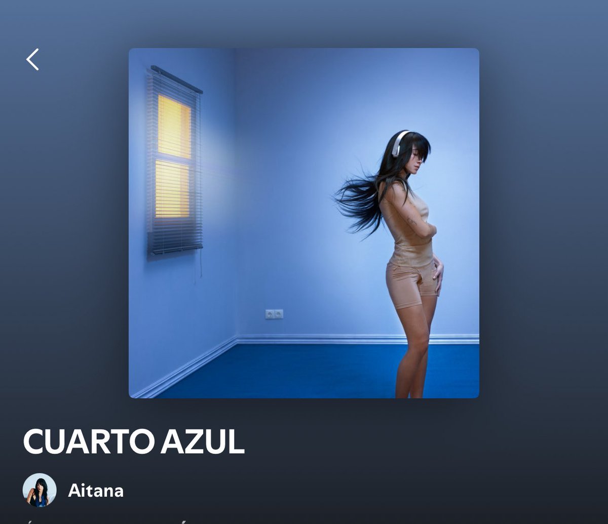 albertodegabria's tweet image. Tras bastantes escuchas de #cuartoazul he decir que es sin duda el mejor álbum hasta la fecha de Aitana, aunque en sonido es algo repetitivo, explora poco en melodías nuevas y se me hace un poco largo desde su interlude, yo le restaría 4 temas de esa parte y sería redondito

7/10