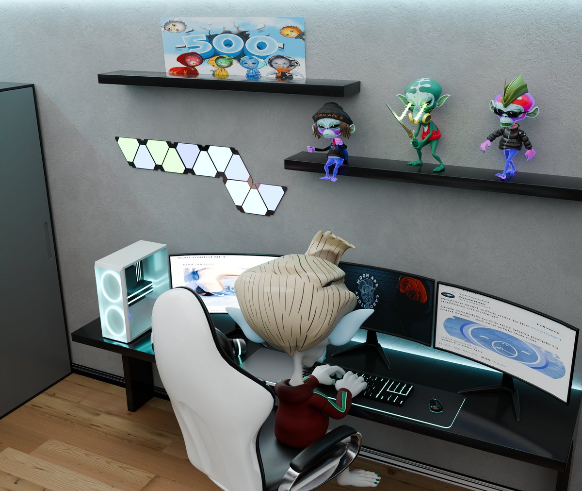 The <a href="/MoonApeLab/">Moon Ape Lab</a> crew  diving into the <a href="/YetiNFT/">Yeti</a> FREE ice coin mint! This MoonApe is glued to the screen stacking those $MAD and $ICE rewards. Who else is hyped for this frosty drop? Join the grind and let’s mint some icy goodness 🥶🧪👽

#MoonApeLab #IceCoinMint