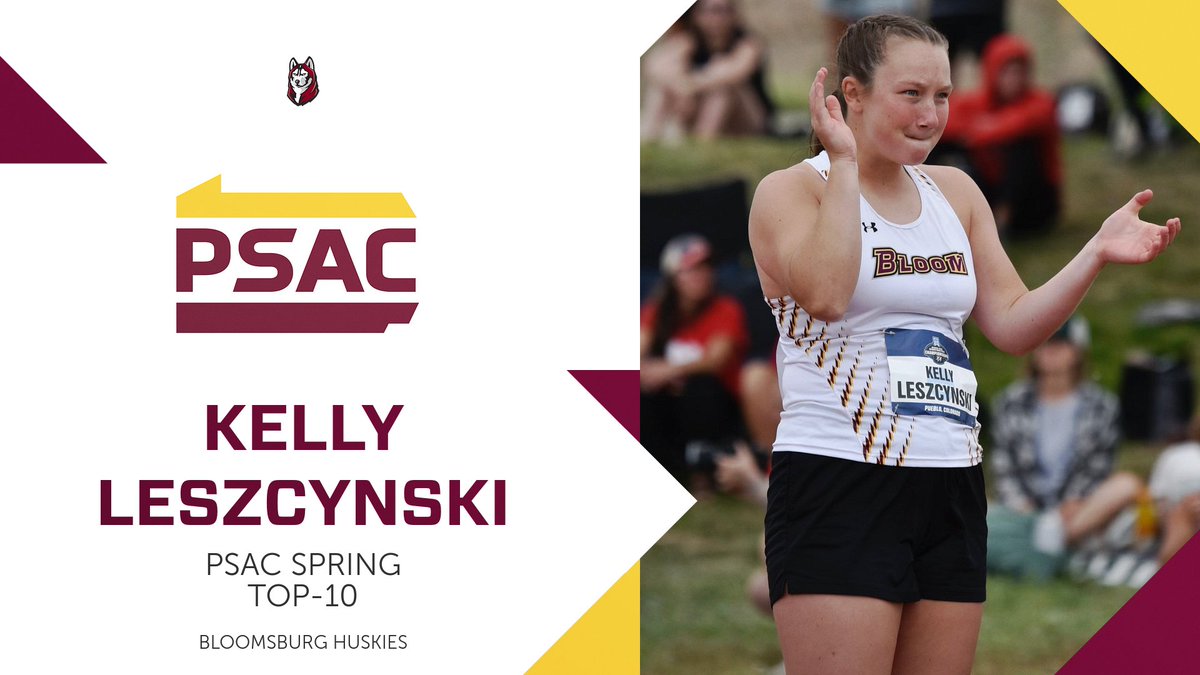 TRACK: Leszcynski adds yet another award to her resume as she earns a @PSACSports Spring Top-10 honor. 

READ MORE: tinyurl.com/yjknajk7

#Unleashed