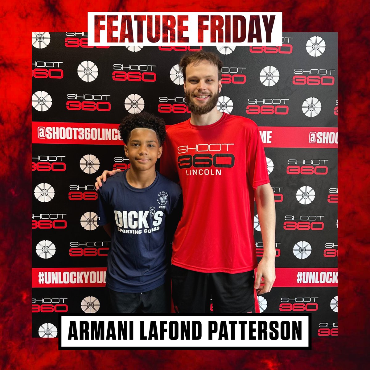 Shoot360Lincoln's tweet image. 👏 FEATURE FRIDAY👏
🔥 50+ hours in our facility.
🎯 497 PERFECT shots.
📈 Shooting percentage climbing every month.
Armani’s been putting in serious work and it’s showing every time he steps on the court. We’re proud of the grind and can’t wait to see how far he takes it! 💪🏀