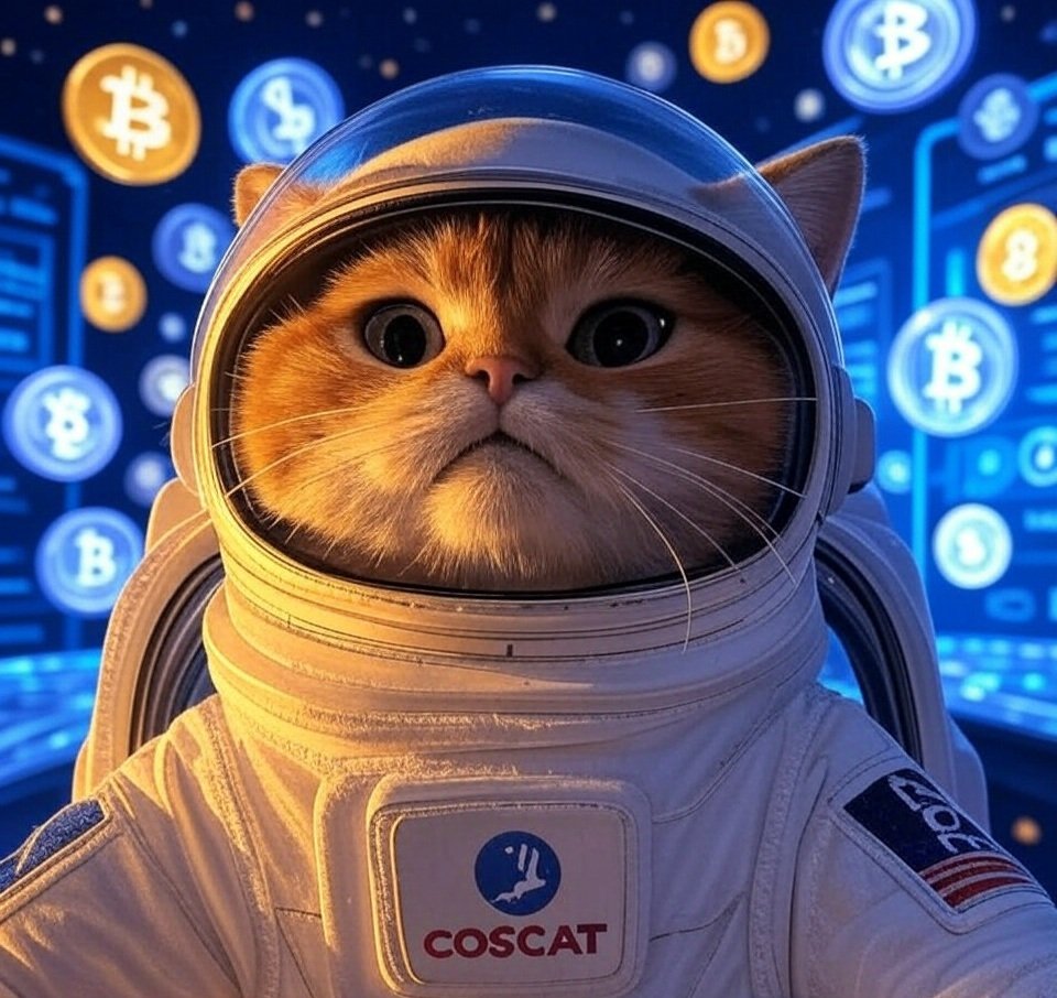 Majkl5575254329's tweet photo. First in, max out! Be among the pioneers to land the biggest rewardsโdonโt wait, the early cats get the cream! #CosmoCat #FirstMovers #Solana #startlisting #pumpfun C65jeno5ALW5zJWuMZR8DgHTEyZ6qutG9p7KshhVpump https://t.co/yI8Z7JrOpJ