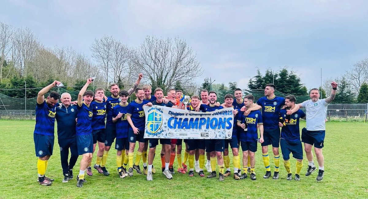 We have Officially been promoted to Gwent Premier Division 2. Everyones hard work on and off the Field has paid off. Well done to everyone affiliated with our club. It’s a great feeling to be back in the county ⚽️💙⚽️💙