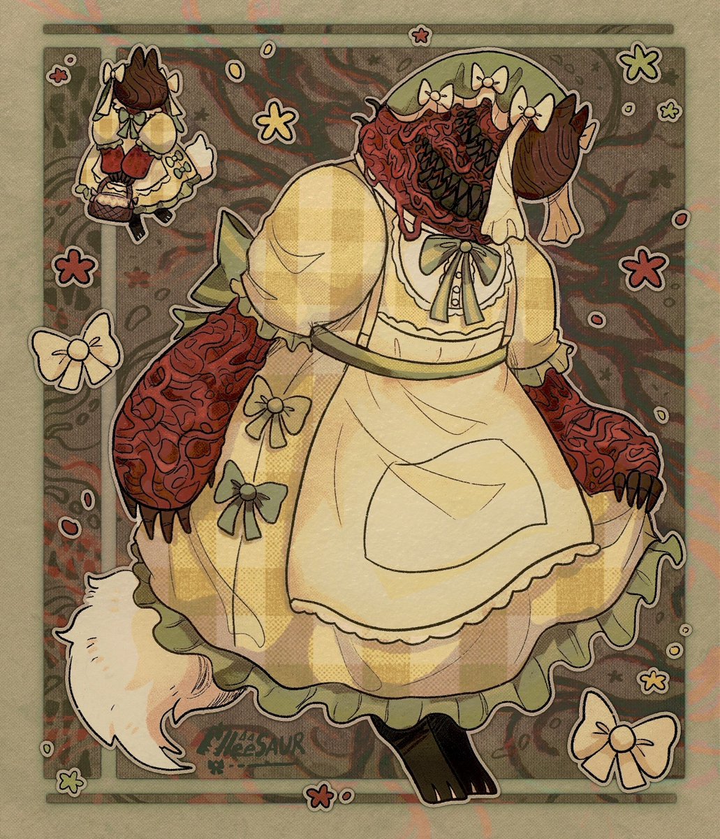 [ #oc ] even flesh monsters like to be cute these days