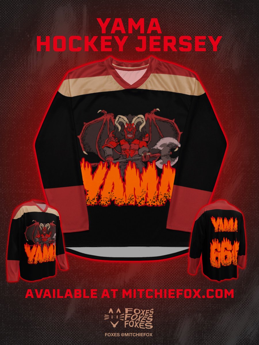 mitchiefox's tweet image. 🚨GIVEAWAY🚨

Yama hockey jersey‼️
♻️retweet &amp;amp; follow to enter♻️

Winner picked 6/13