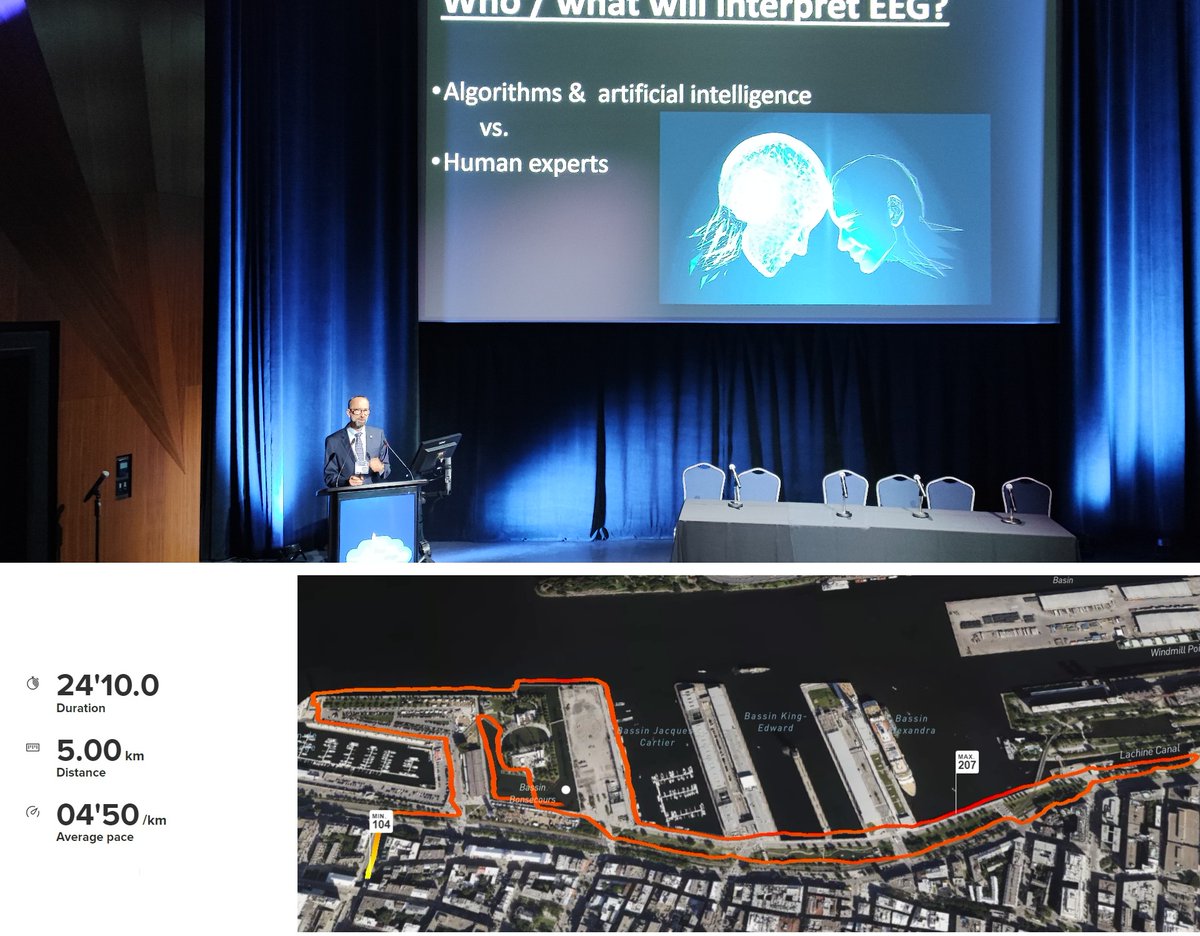 Sandor Beniczky (@sbeniczky) on Twitter photo It has been a great privilege talking about automated #EEG interpretation at #ictals, in Montreal. Excellent congress! Congratulations for the organizers!
And a nice run in the harbor :)
#epilepsy #AI <a href="/AnphyLab/">The AnPhy Lab</a> It has been a great privilege talking about automated #EEG interpretation at #ictals, in Montreal. Excellent congress! Congratulations for the organizers!
And a nice run in the harbor :)
#epilepsy #AI <a href="/AnphyLab/">The AnPhy Lab</a>