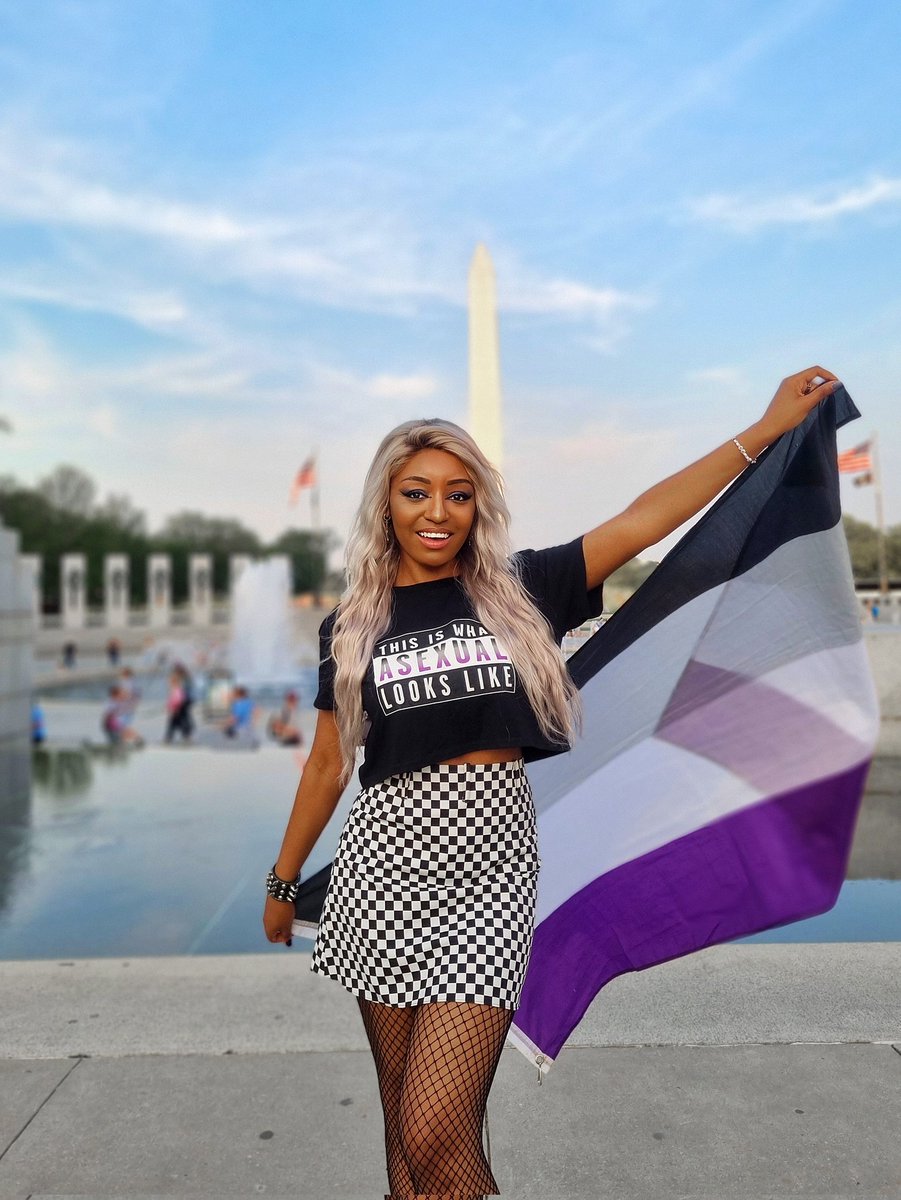 Ace Pride in Washington DC! 

My time at #WorldPride2025 has been a whirlwind so far! It's been a pleasure speaking at the Human Rights Conference about asexual discrimination worldwide. There's so much more to do. Stay tuned! 💜

#ThisIsWhatAsexualLooksLike