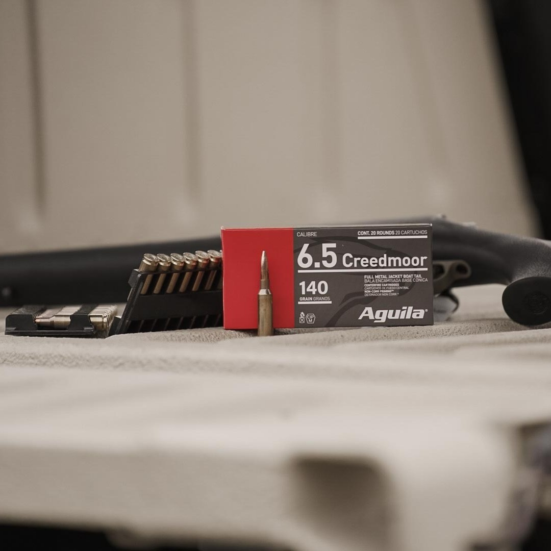 Happy 6.5 Day from Aguila! 🔥 🔥 🔥 
A salute to the round that redefined long-range precision. Born for competition, the 6.5 Creedmoor delivers a high speed, gentler recoil, and accuracy that goes the distance.