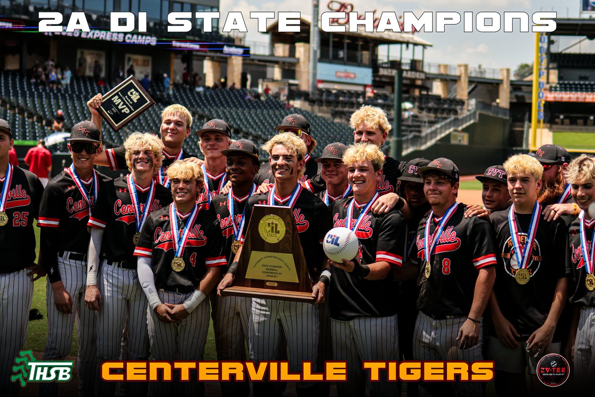 *****CENTERVILLE  TIGERS - 2A DI STATE CHAMPIONS*****