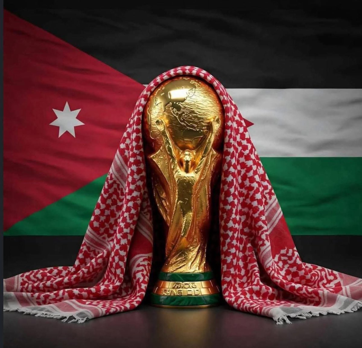 تأهل منتخبنا لكأس العالم يجسد  المكانة التي ارتقت لها المملكة و يرسخ عظمة الاستقلال الذي نتفيأ ظلال ذكراه ال ٧٩.

إنجاز تاريخي  يطرز  بماء الذهب في سجل الفخر  و المجد .

🇯🇴🇯🇴🇯🇴🇯🇴🇯🇴🇯🇴🇯🇴🇯🇴🇯🇴🇯🇴🇯🇴🇯🇴🇯🇴