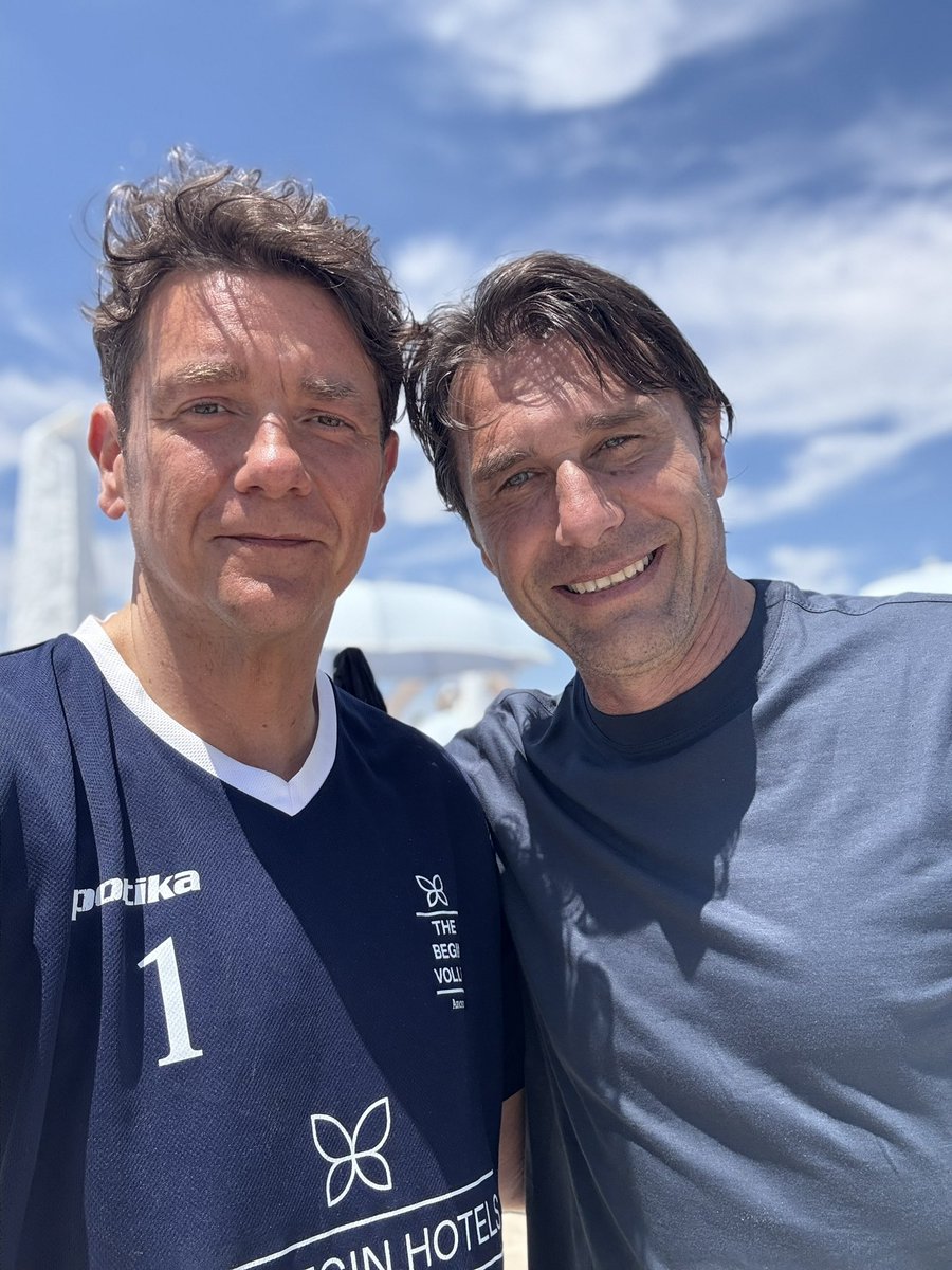 Saluti da me e da Mr Antonio Conte