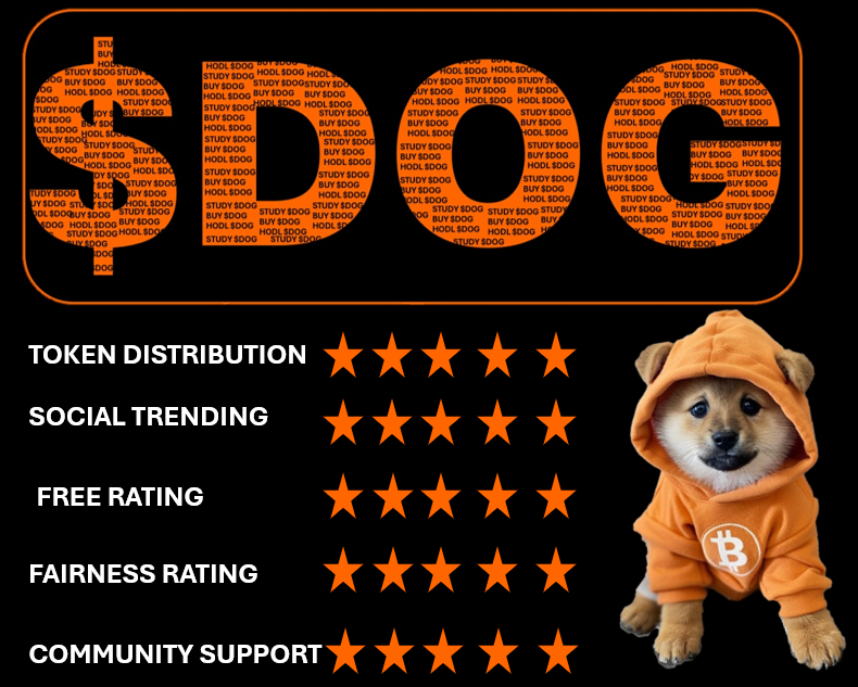 STUDY $DOG
BUY $DOG
HODL $DOG