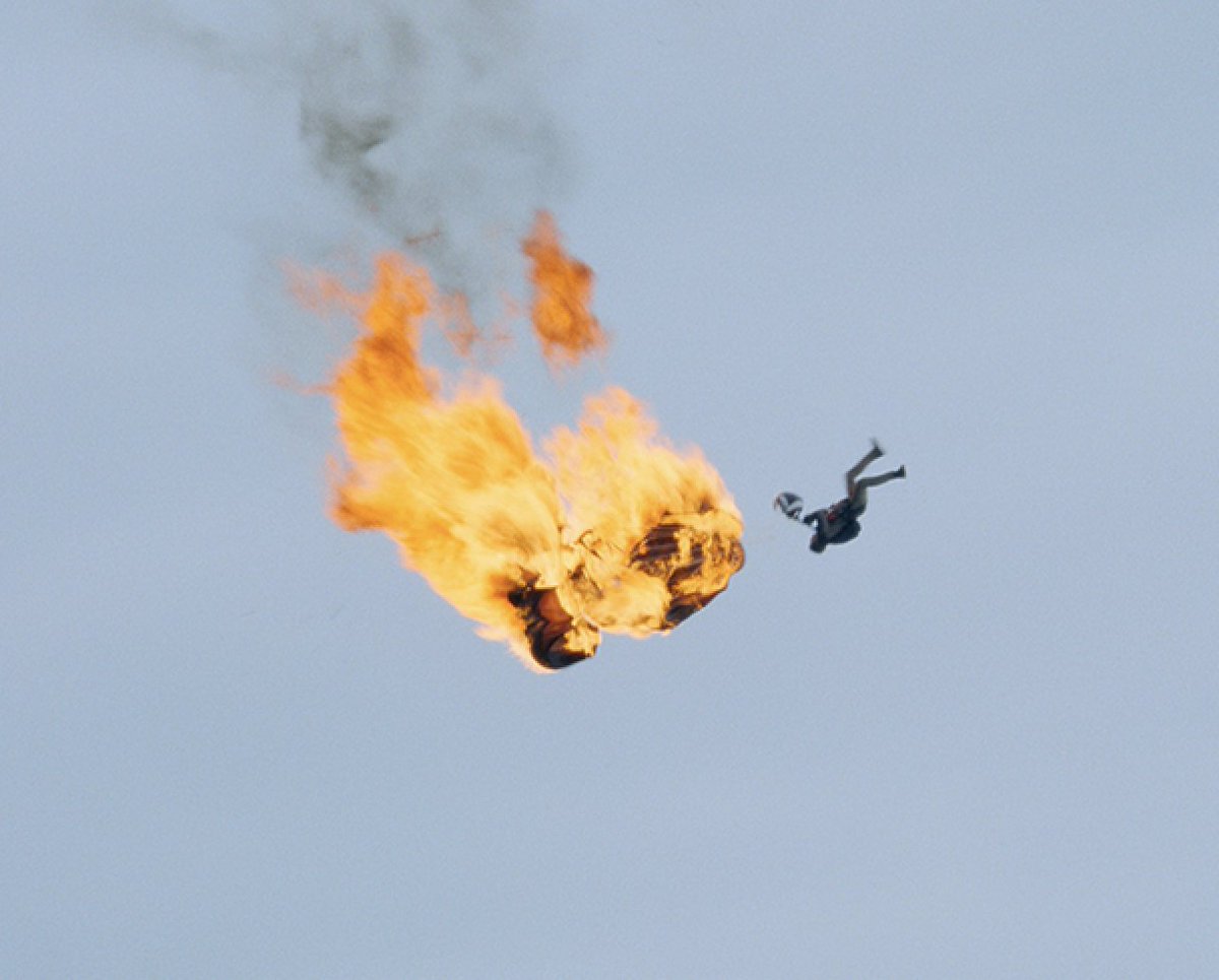 Tom Cruise was awarded a Guinness World Record by doing 16 burning parachute jumps during  the making of  “Mission: Impossible – The Final Reckoning.”

"If this is twisted while it's burning, I'm going to be spinning and burnt. I have to kick out of the twist and then ignite in