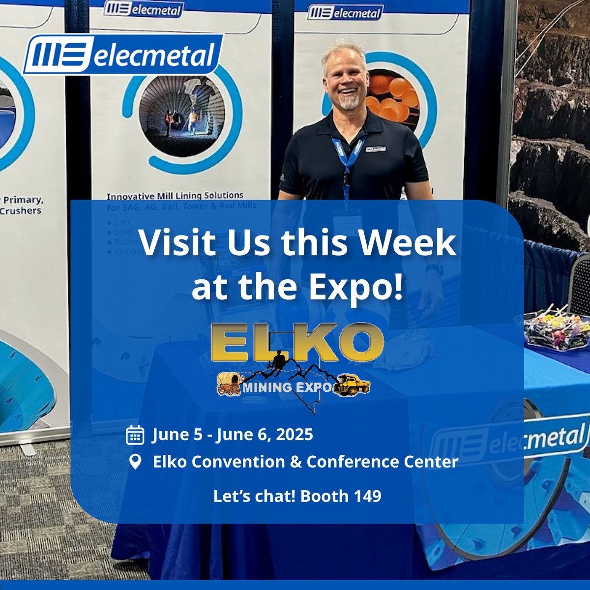 We’re live at the #ElkoMiningExpo today! ⚒️
Visit ME Elecmetal at Booth 149 and explore innovation in mining.
Let’s connect → usa.me-elecmetal.com/en-us/events/2…
#MEElecmetal #MiningInnovation #NevadaMining