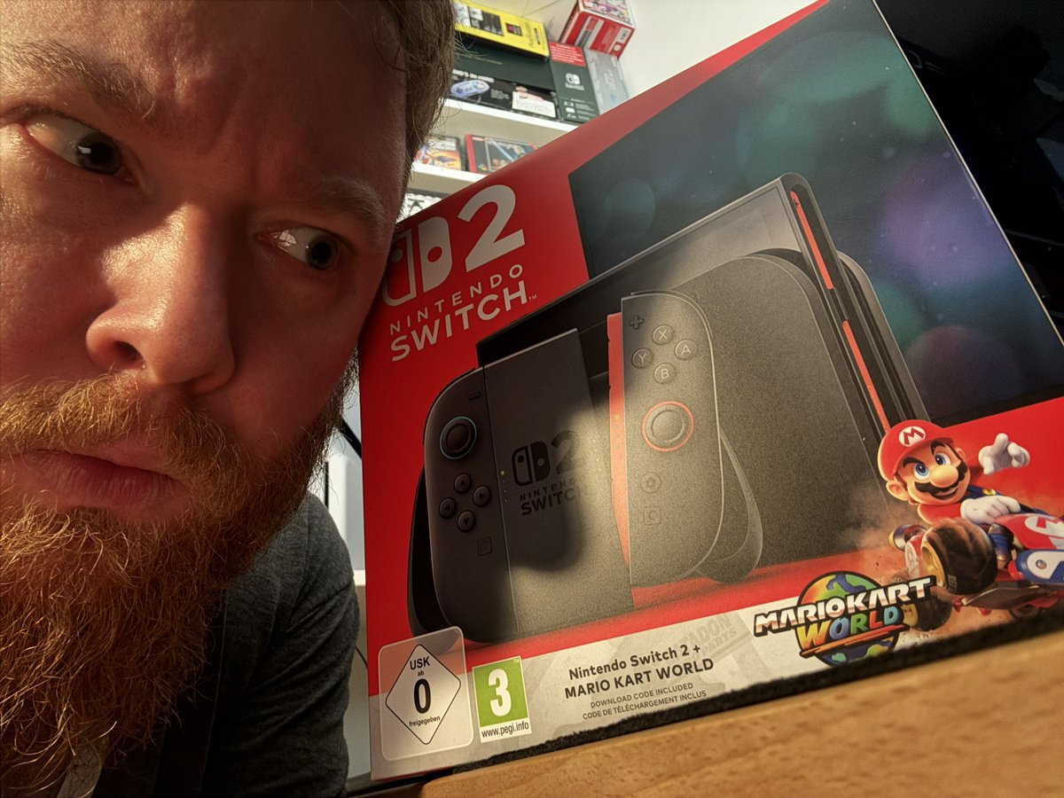 Nyt on #Switch2 ja jonkinlaiset perusasennukset ynnä testit tehty. Perusfiilis = tää on Switch mutta nopeampi, näyttö isompi ja pelit nätimpiä. Erityisesti TotKin ja BotWin kasvojenkohotus lämmittää sydäntä kovasti!