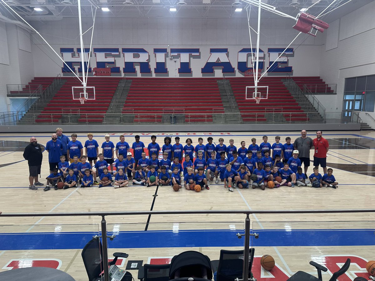 Awesome week of Heritage Basketball Camp ‘25!!! The future is bright!!!