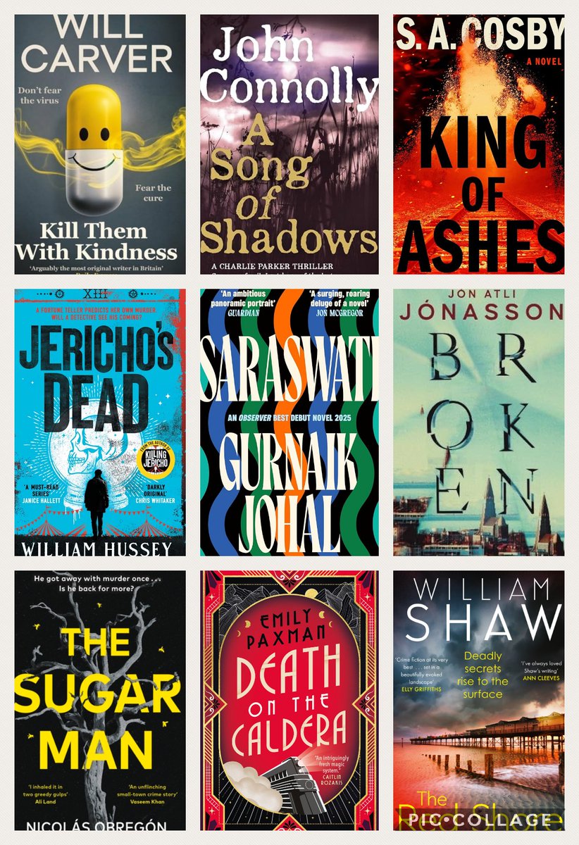 Looks like June is going to be a good reading month! 

#JuneTBRReads

#BookTwitter ❤📚