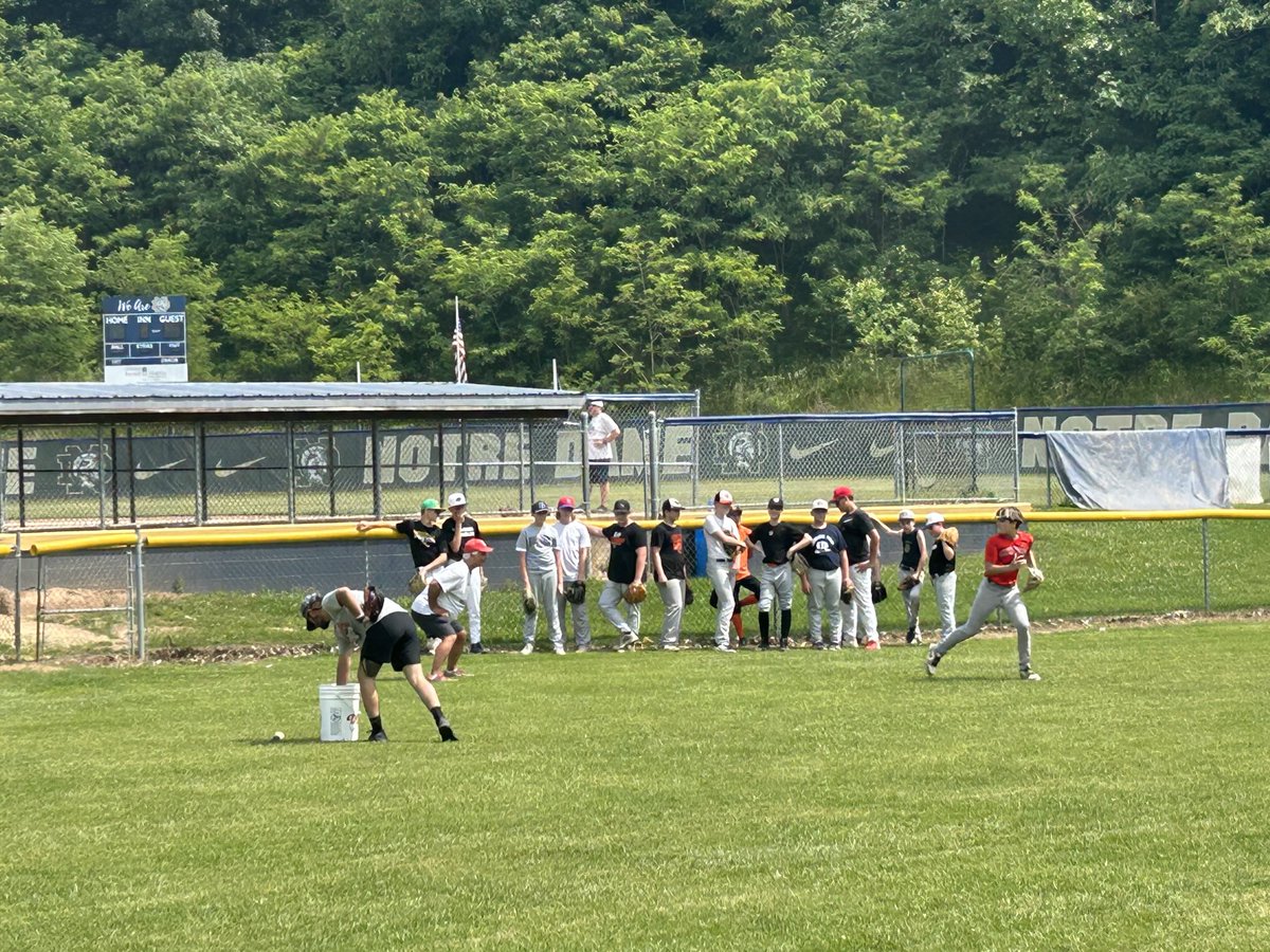Martin Baseball camp today!! Notre Dame HS, thanks to SSU and Morehead St baseball for being apart of this. Thanks to all the other coaches who helped make this day successful ⚾️⚾️. Great Day in Scioto Co Ohio!!