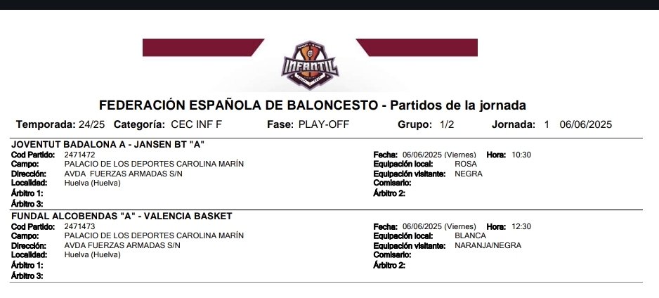 🏀➡️#Baloncesto
#FEBInfantil2025
En la recta final.
Impresionante el nivel con técnicos veteranos que saben lo que se hacen.
<a href="/BizkaiaBasket/">Bizkaia Basket</a> <a href="/GIGANTESbasket/">Gigantes del Basket</a> <a href="/Basketbasko/">Basketbasko</a>