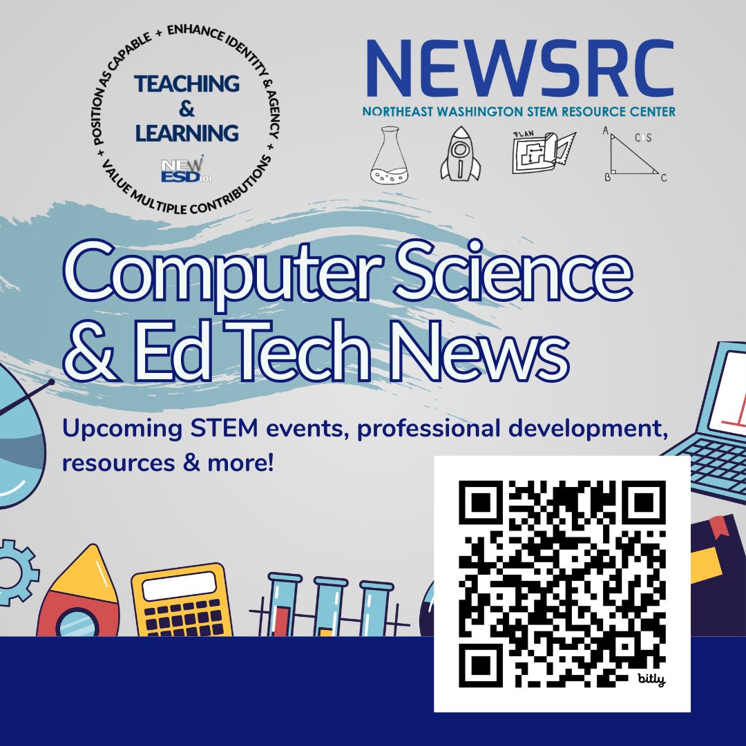 🚀 The June edition of our Computer Science &amp; EdTech Newsletter is here!

👉 Read now: bit.ly/43YZvgR

#NEWESD101 #WAedu #EdTech  #spokanestem #spokaneteachers