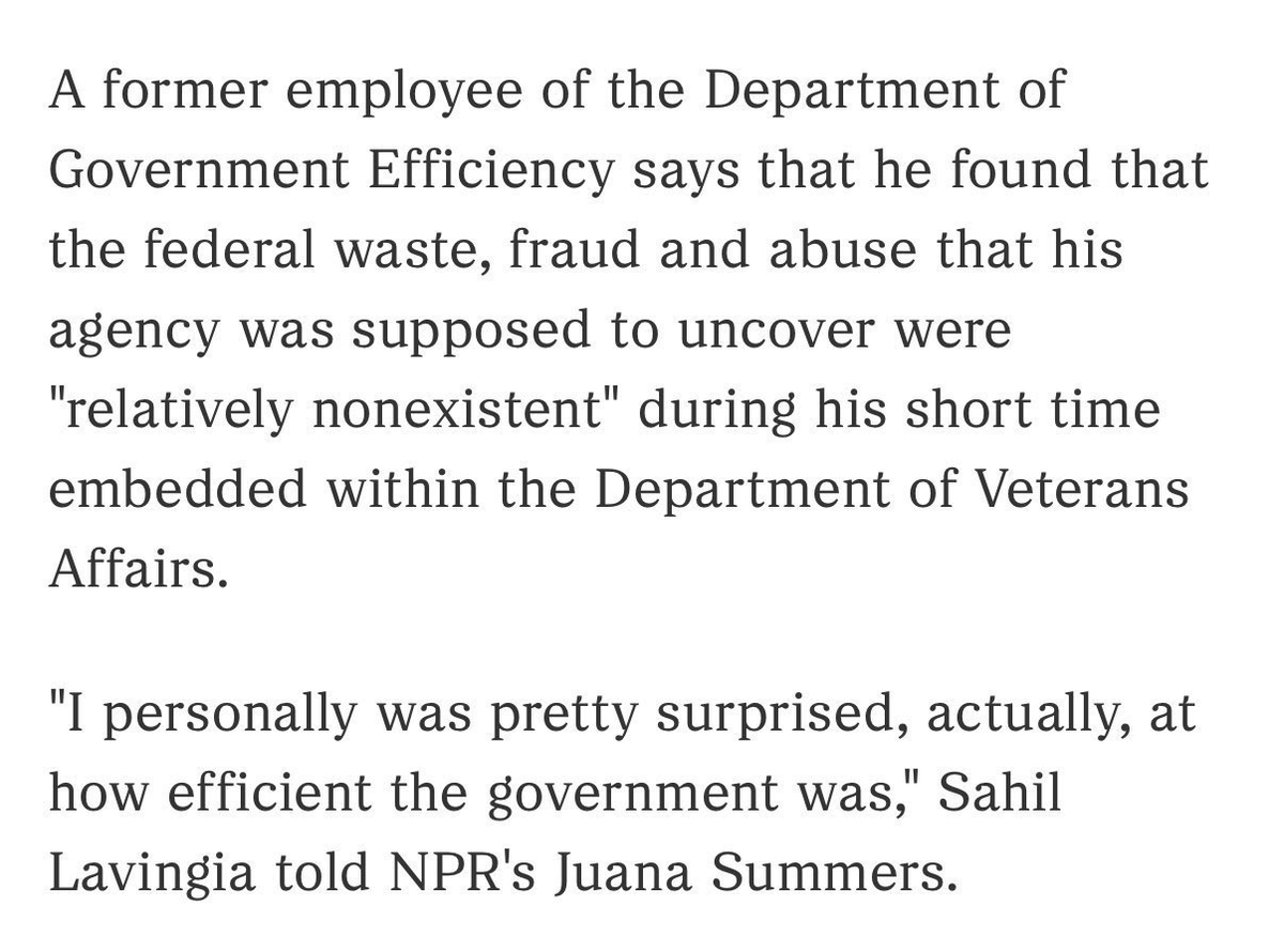 Maybe the real waste, fraud, and abuse was the DOGE we made along the way.