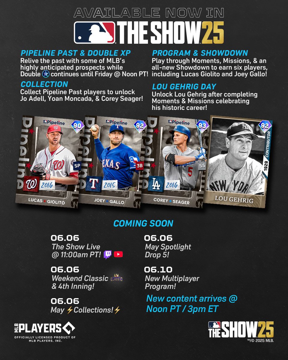 MLB The Show tweet media