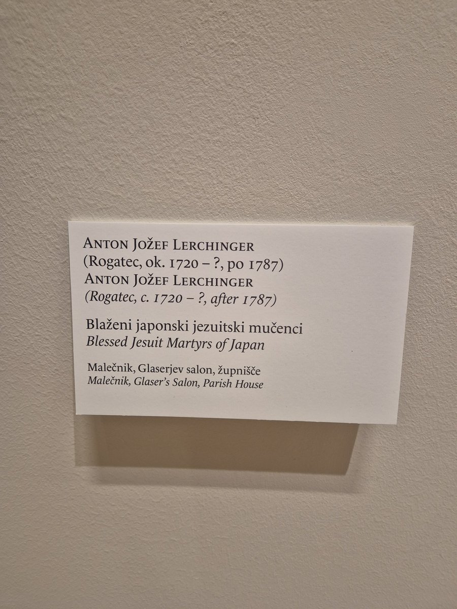 peter_sv's tweet image. Dve umetnini iz Malečnika na razstavi slovenskega baroka v Narodni galeriji