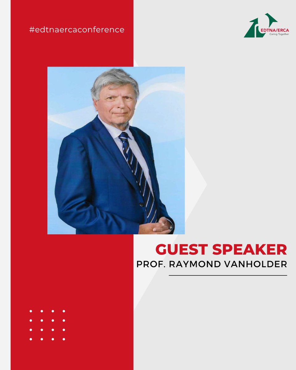 🎙️ We’re thrilled to welcome Prof. Raymond Vanholder as our Opening Ceremony Guest Speaker!

A pioneer in nephrology with 900+ publications, he’s led major kidney health initiatives across Europe 🌍🩺 From ERA to EKHA—his impact is global.

See you in Porto, Prof. Vanholder!🇵🇹👏
