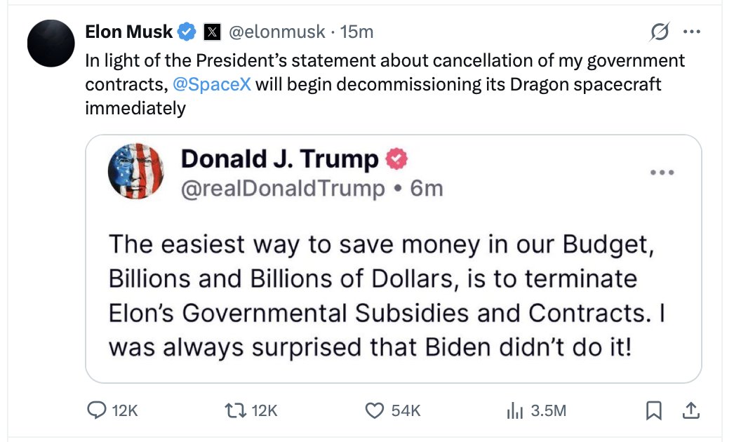 Should have voted for Biden, buddy.