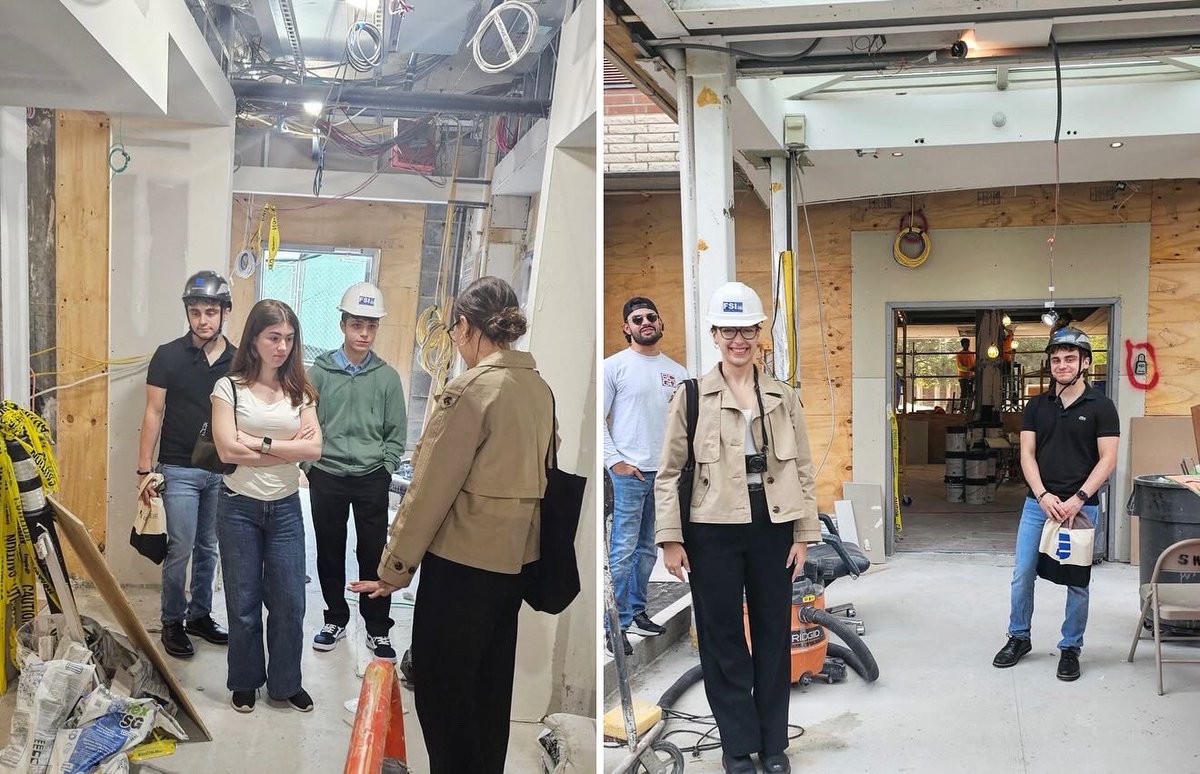 FSIArchitecture's tweet image. Our 2025 summer interns had an exciting day visiting the Wyndham project construction site alongside project manager Victoria. They observed ongoing work and attended the weekly client project meeting gaining valuable insights of the construction industry
#FSIArchitecture