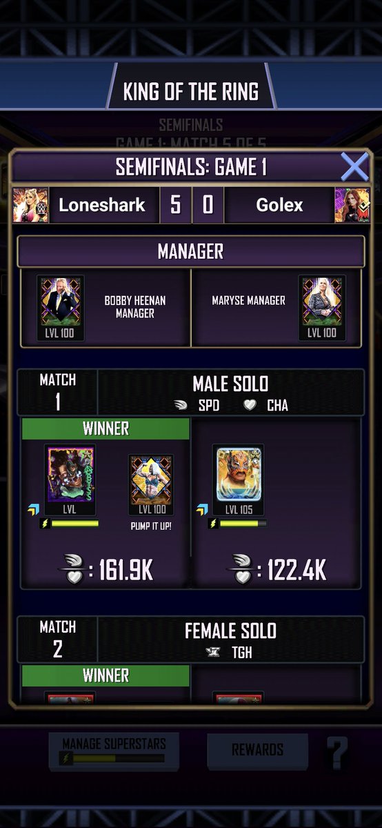stumak83's tweet photo. @WWESuperCard Look, one of the many cheaters exploiting Abyss cards within KOTR. Ban this account!!! https://t.co/ISPMEDvmWJ