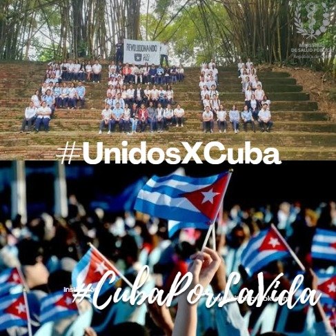 🗣️#FidelPorSiempre: “Esta Revolución es la Revolución de nuestro pueblo; es la Revolución de nuestros jóvenes; es la Revolución de nuestros estudiantes. Juntos la hicimos. Juntos la defendemos. Somos la misma cosa y no podemos dejar jamás de serlo.”

#UnidosXCuba