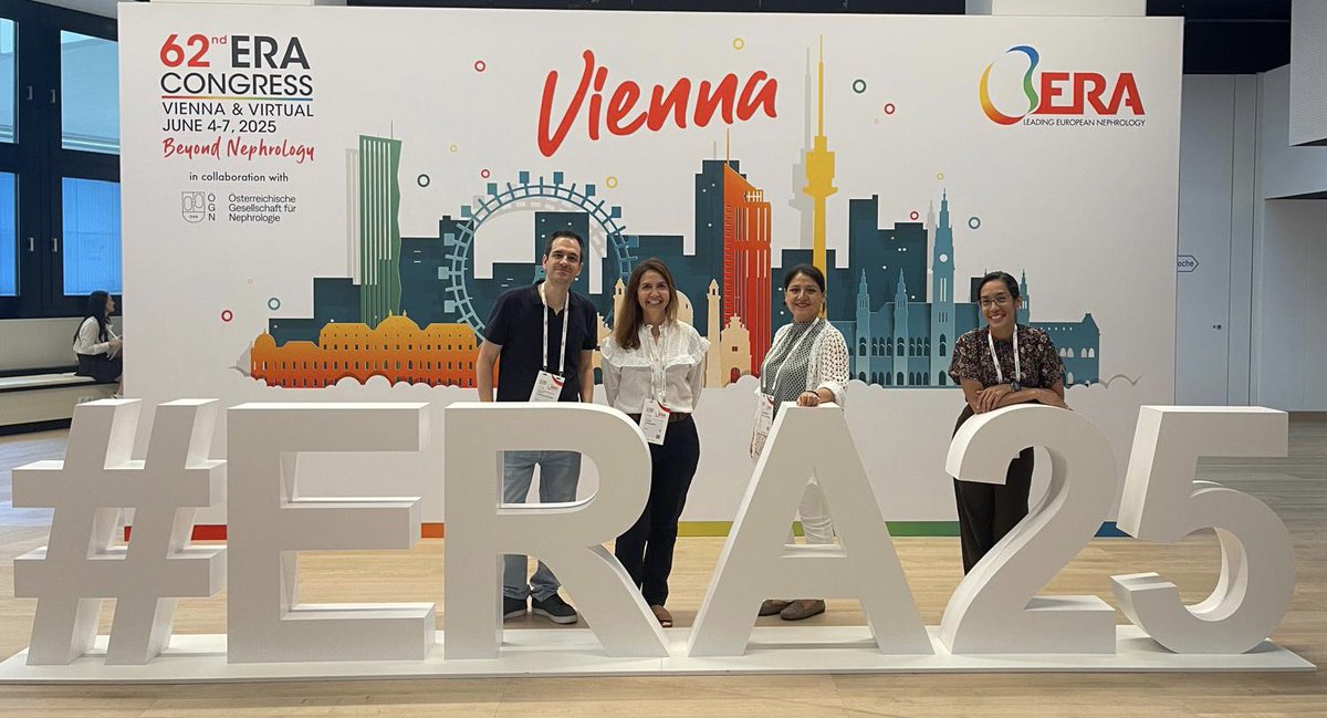 Un año más participamos en el congreso de la #ERA25 con un equipazo: <a href="/GCarrenoC/">Gilda Carreño Cornejo</a>, <a href="/gabinephros/">Gabi</a>, <a href="/Dra_Yesika_AO/">yekita</a> y <a href="/VeronicaRuthMV/">Veronica Ruth Mercado Valdivia</a>