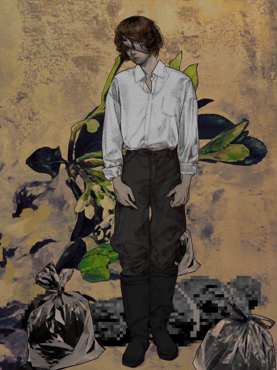 taking out the trash 

#dazai