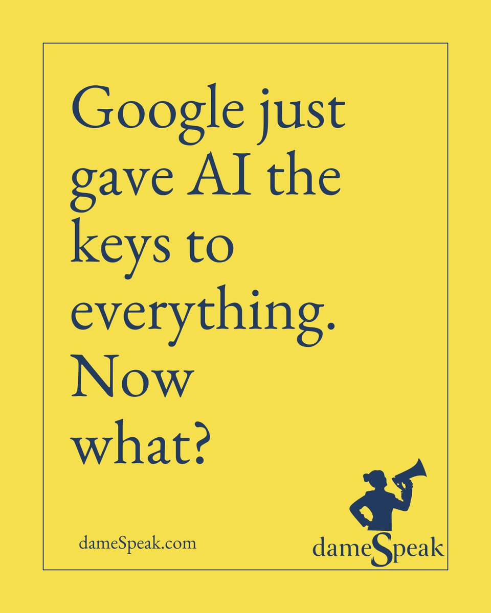 AI Mode is live. AI Overviews in 200+ countries. AI can now shop FOR your customers and make purchases on their behalf.

Traditional search is dying.

Will you adapt or get left behind?
👉 dameSpeak.com

#damespeak #aisearch #kansascity