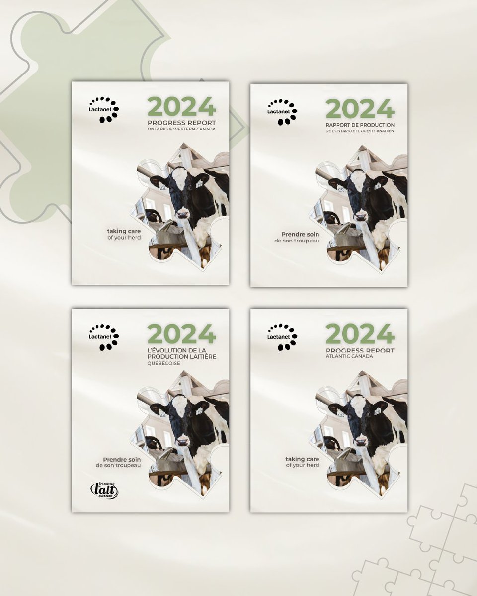 💡[ Just dropped! ] Our annual Progress Reports are here - packed with inspiring data, standout herds, and incredible farm stories.

1] Ontario and Western Canada: English has been mailed with your next issue of the Milk Producer. English and French available online.
2] Quebec: