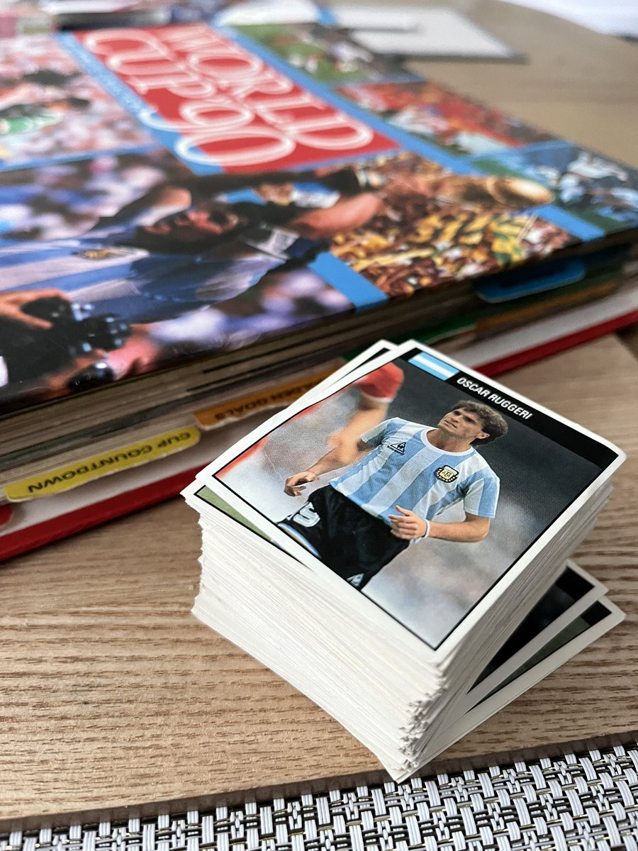 Have a bunch of Italia ‘90 stickers if anyone needs some to complete the album you’ve kept for 35 years!

Send us a DM.