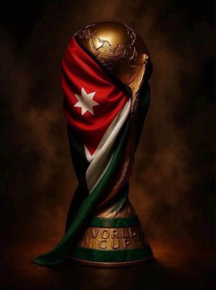 ألف مبروك لـ #نشامى #الاردن التأهل المستحق لنهائيات كأس العالم 2026، إنجاز تاريخي خطّ فيه النشامى سطرًا جديدًا في ذاكرة المجد .