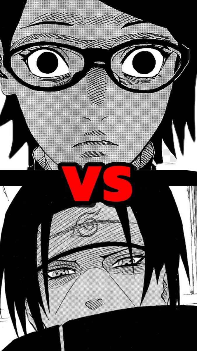 I’ll host a twitter live space debate soon open to any and all challengers 1v1 on Itachi vs Sarada for the title of Strongest Uchiha… any of you Boruto Freaks are more than welcome to come get your ass whooped… <a href="/7minus1/">Six💕</a> <a href="/SimplyTroy1/">Troy</a>
