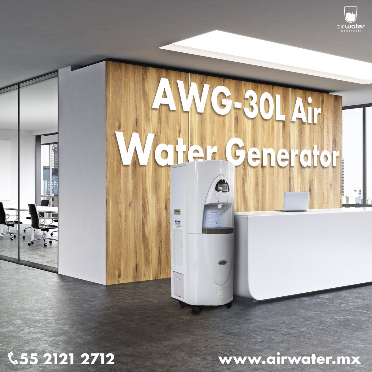 ¿Humedad en el ambiente? Nosotros la convertimos en agua potable. 💧

¡Contáctanos!
🌐 airwater.mx
💧 Tel: (55) 2121 2712
📩 ventas@airwater.mx

#Airwater #generadordeagua #filtrodeagua #AguaSegura