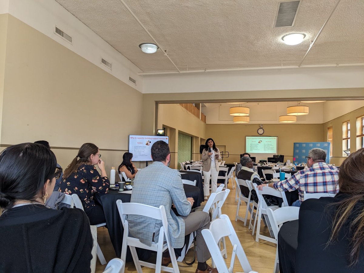 What would your organization do with an additional $50k to invest in feedback and listening? GitLab Foundation leads table discussions on funder investment in nonprofit capacity building and feedback work.