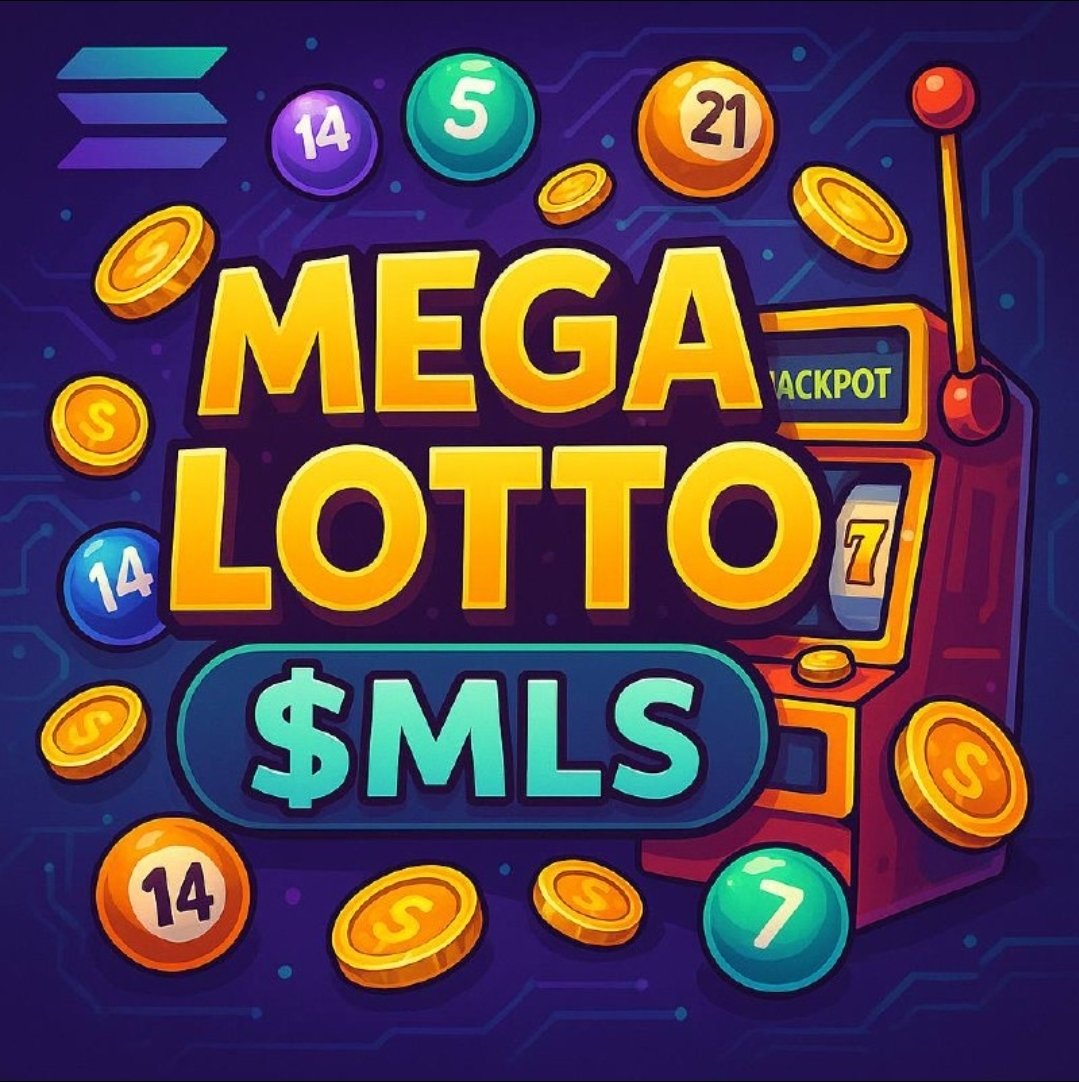LabCookr's tweet photo. @LFGBrothers @The__Solstice Don't miss out on the new Lotto + insane gains 📈💰 @Mega_Lotto_Sol $MLS  only at 10k Market Cap and multiple sol already paid out! Ca: 
6mU21Djay3HqY5wCXh3iCdCxwzHCSR6WTw22e2qHREV https://t.co/UcDidt9sph