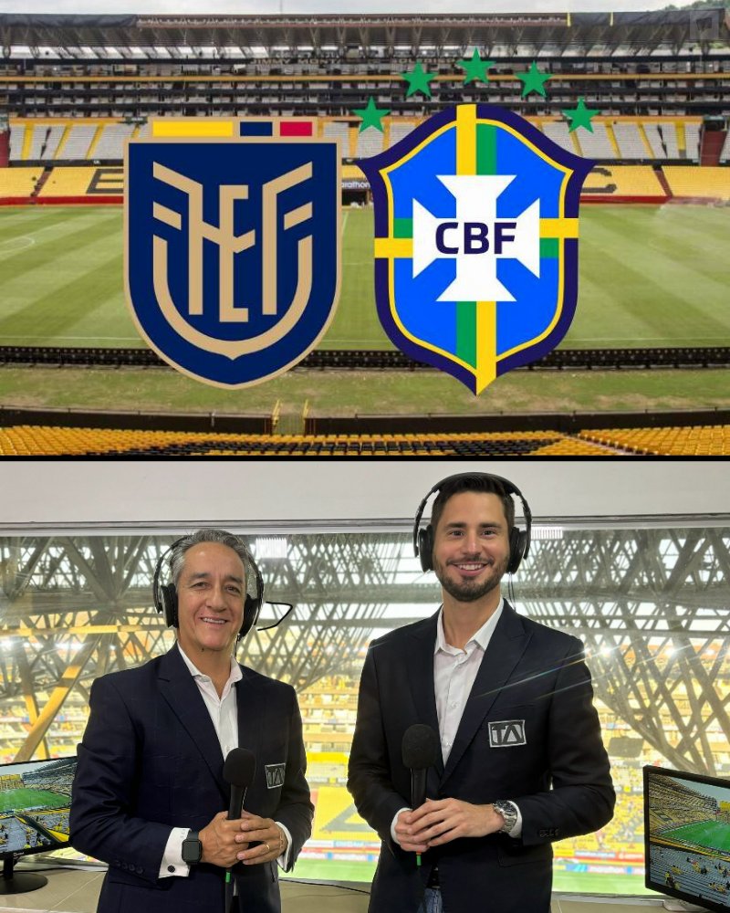 MrOFFSIDER's tweet photo. El partido entre Ecuador vs Brasil también contará con transmisión en vivo y en señal abierta a través de Teleamazonas. 

Alfonso Laso y José Carlos Crespo serán la dupla para este encuentro.

📌 @PuntajeIdealEC https://t.co/Ut9rSkIF8H