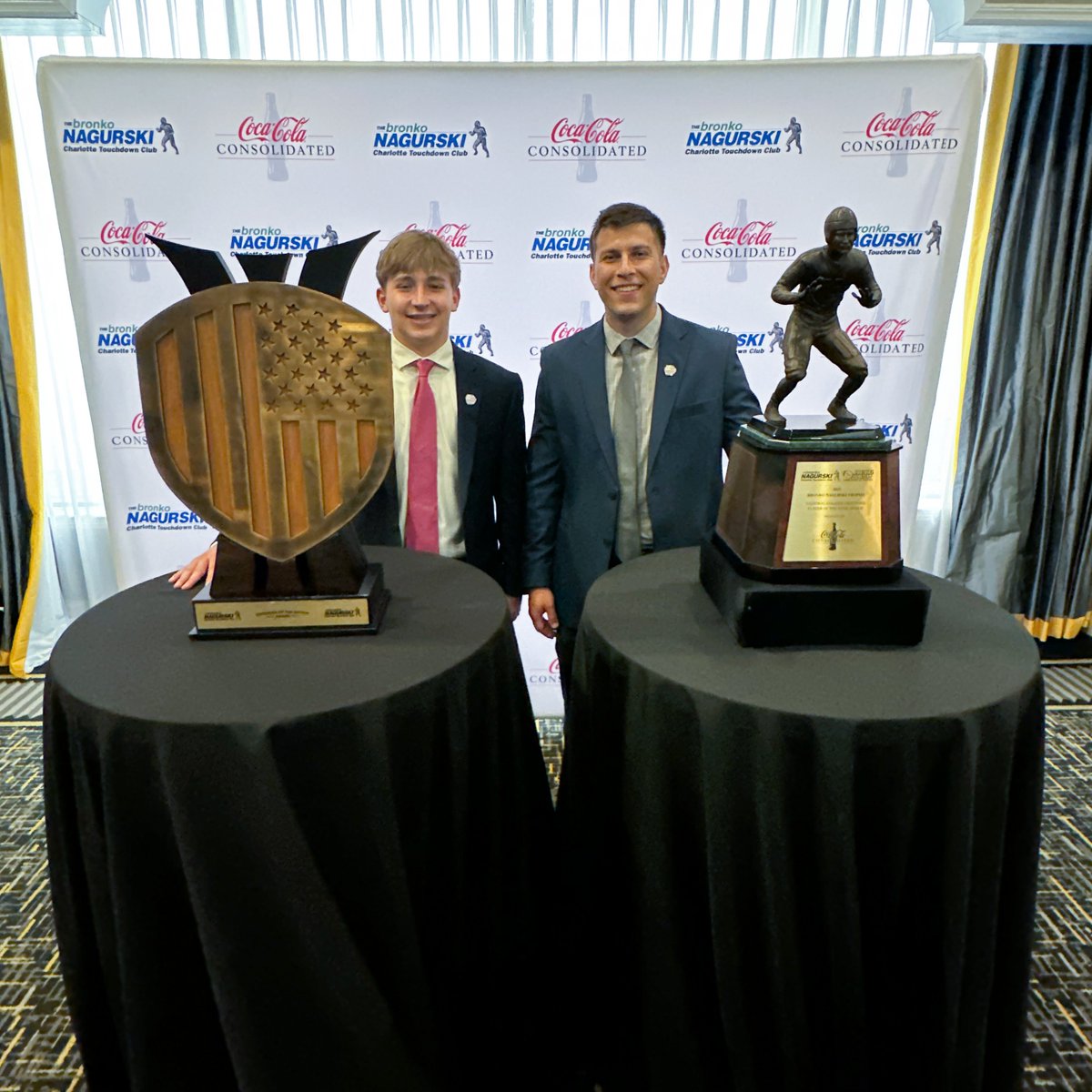Kicking off the 2025 “Legends of the Game” Speaker Series with <a href="/CTouchdownClub/">CLT Touchdown Club</a>!