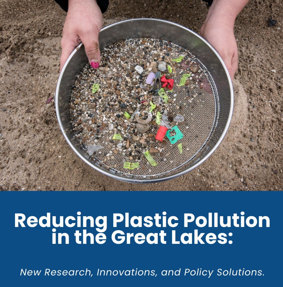 ICYMI: Reducing Plastic Pollution in the Great Lakes  
Last month we hosted a powerful conversation with researchers, policymakers, and advocates tackling plastic pollution in the Great Lakes.
Watch Now: bit.ly/43CIRCc