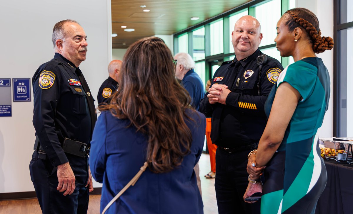 This week, MPD joined Alliance Healthcare, MFD, judges, and legislators for a tour of the new Broad Street facility. Just a year and a half after breaking ground, it opened in Feb 2025 for inpatient and outpatient care.

It includes dedicated space for officers during
