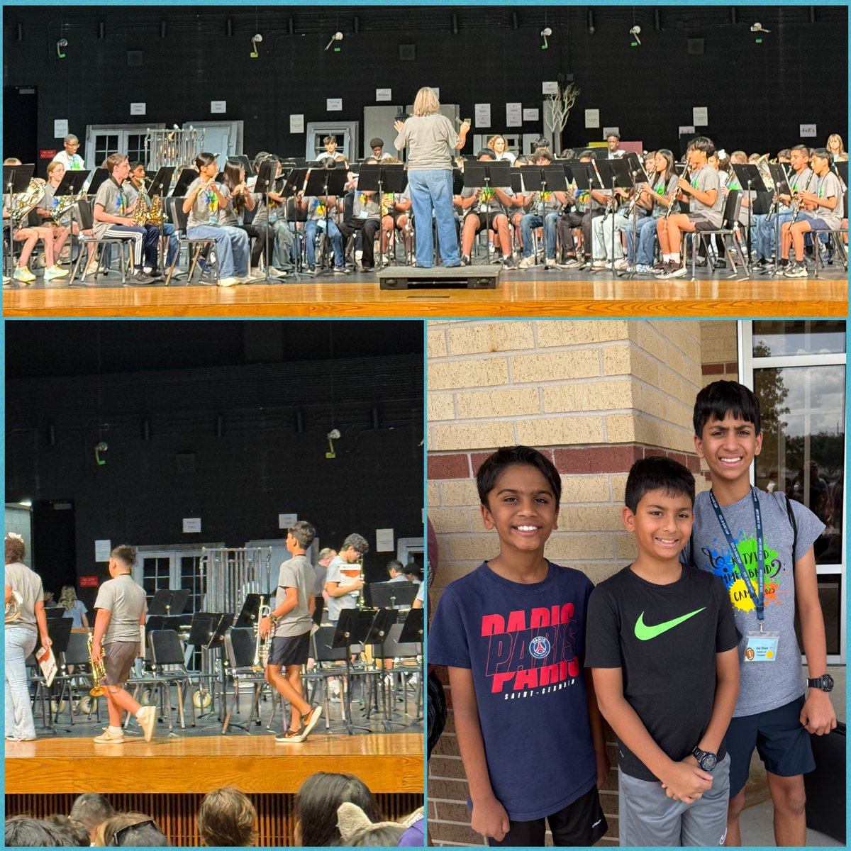 Went to a very talented young man’s summer band concert this afternoon! #ExleyTweets #ExleySummer25