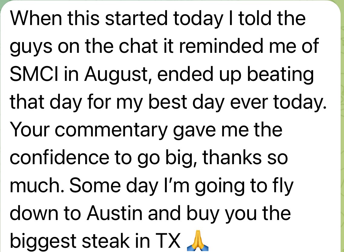 The Inner Circle Trading Group DP David Prince (@epictrades1) on Twitter photo $TSLA truly elated so many killed it in IC on the Tesla short & puts. I’d like to give a shout out to <a href="/CrankyRicky/">Rick March</a> who was phenomenal… all I said was the stock is now burnt toast and done… game over . Love these messages ❤️❤️❤️ $TSLA truly elated so many killed it in IC on the Tesla short & puts. I’d like to give a shout out to <a href="/CrankyRicky/">Rick March</a> who was phenomenal… all I said was the stock is now burnt toast and done… game over . Love these messages ❤️❤️❤️