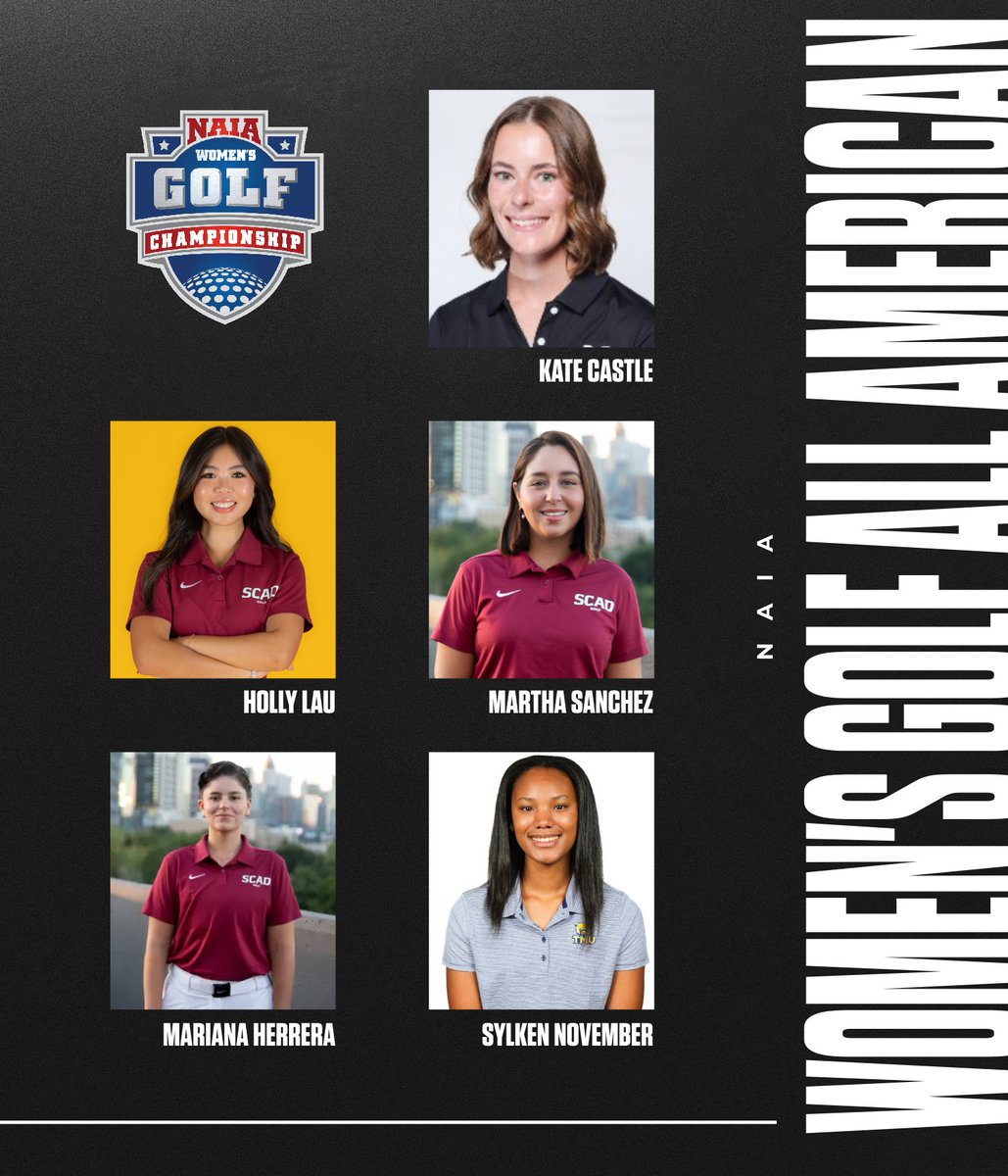 ⛳️ALL-AMERICANS

#AACWGOLF places 5 on the #NAIAWGolf All-America Team

➡️ bit.ly/4jAWB6o

#ProudToBeAAC | #TheRightWayToPlay