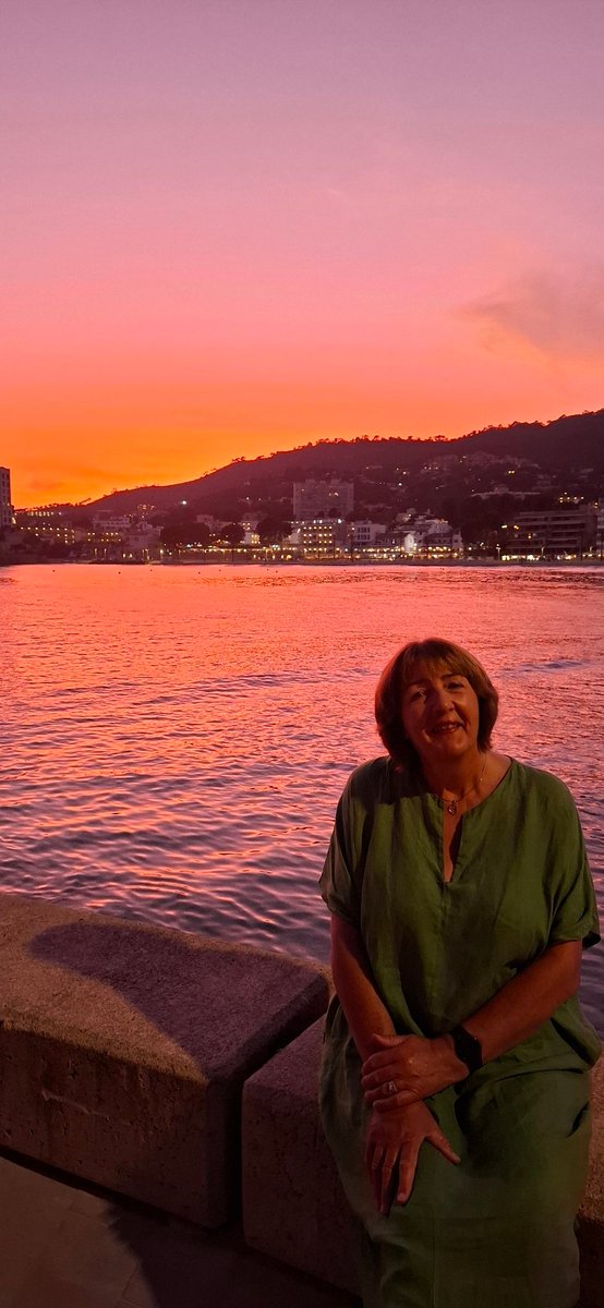 Fabulous colours in the sky tonight. #Majorca