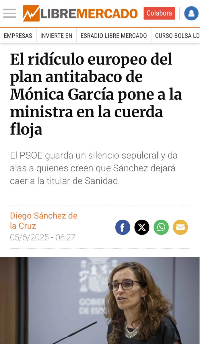 <a href="/Monica_Garcia_G/">Mónica García</a> Inútil, que toda Europa sabe que eres desecho de tienta